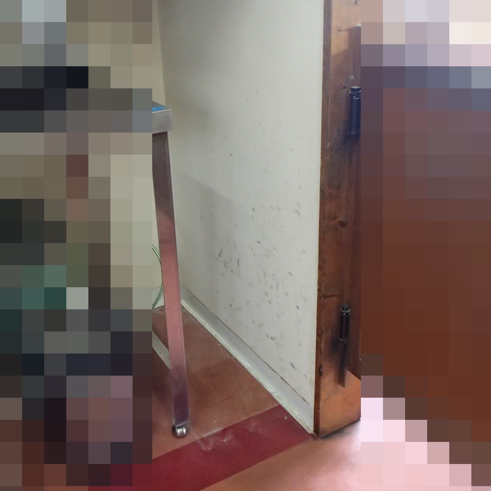 設置前